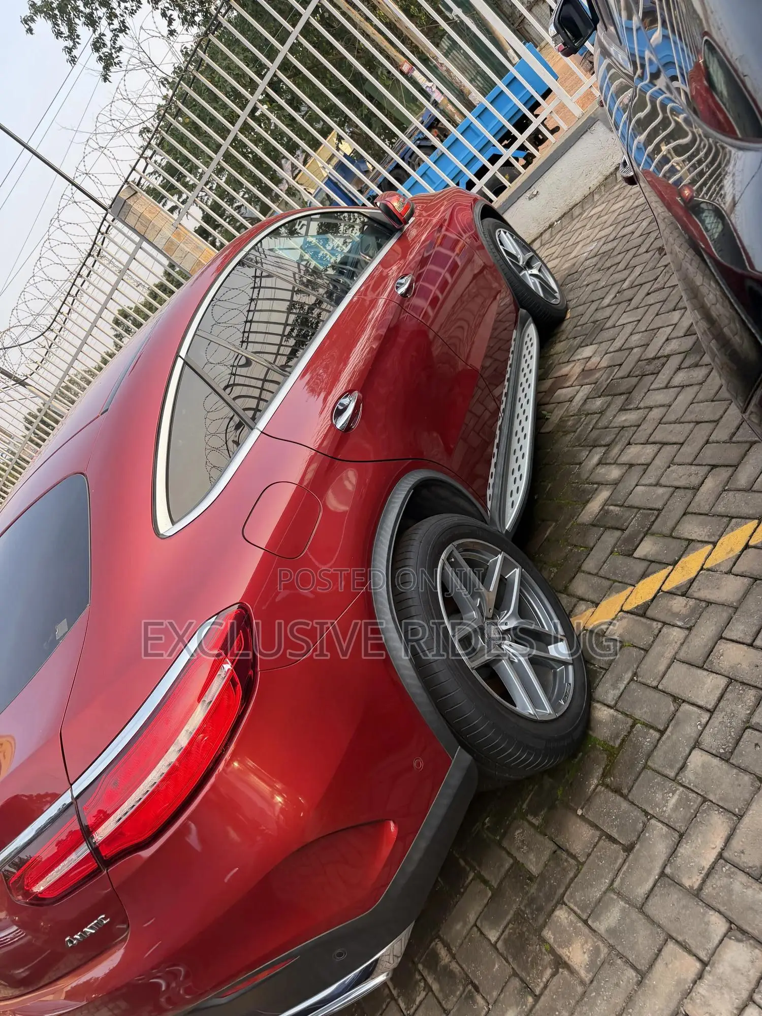 Mercedes-Benz GLE-Class GLE 350d 4MATIC 2017 Red