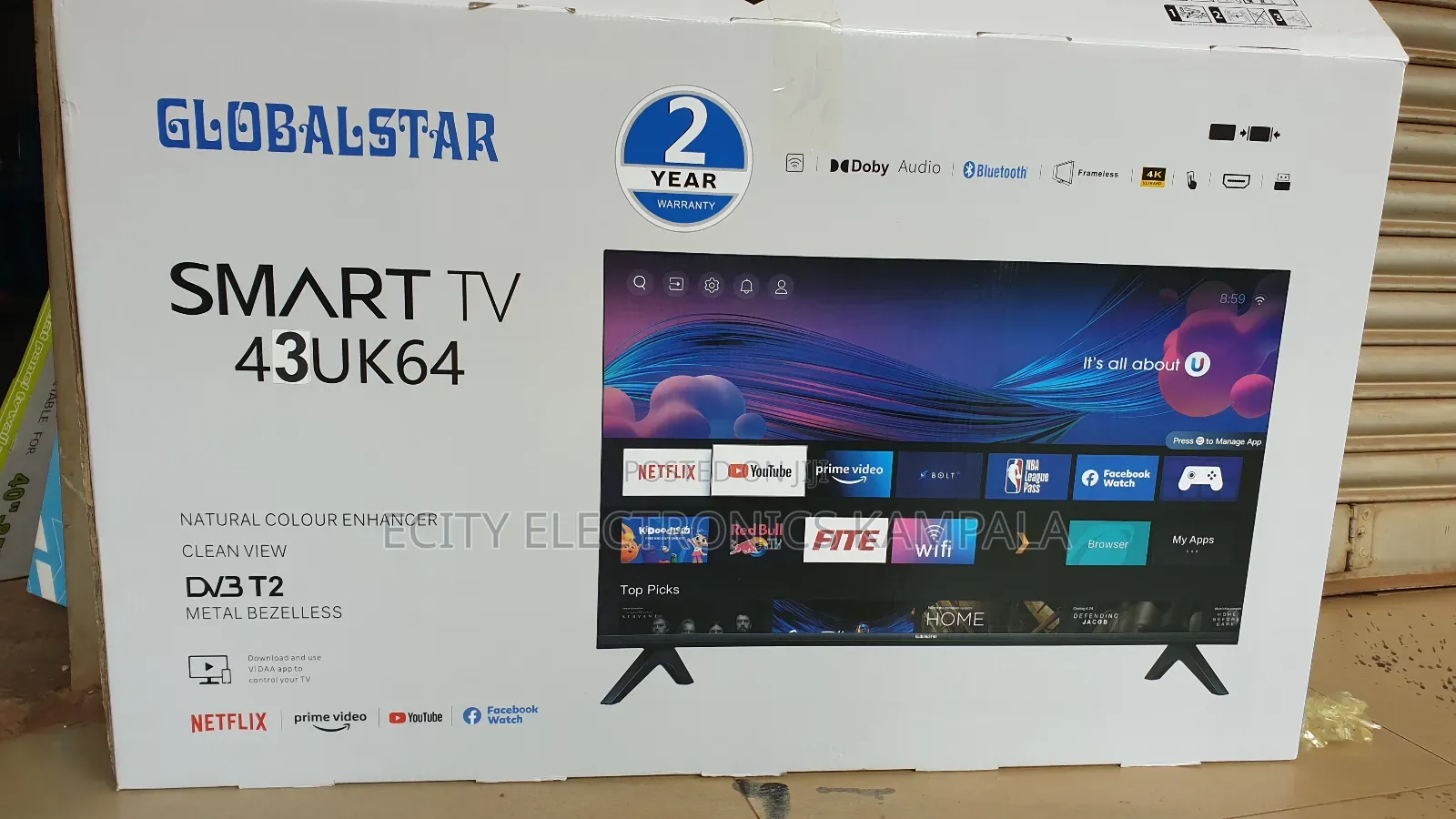 Andriod Tv 43" Globalstar