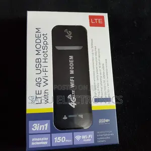 Promotion! 3 In 1 Lte 4g Usb Modem - Wi-fi - Hotspot- Open To All Sim