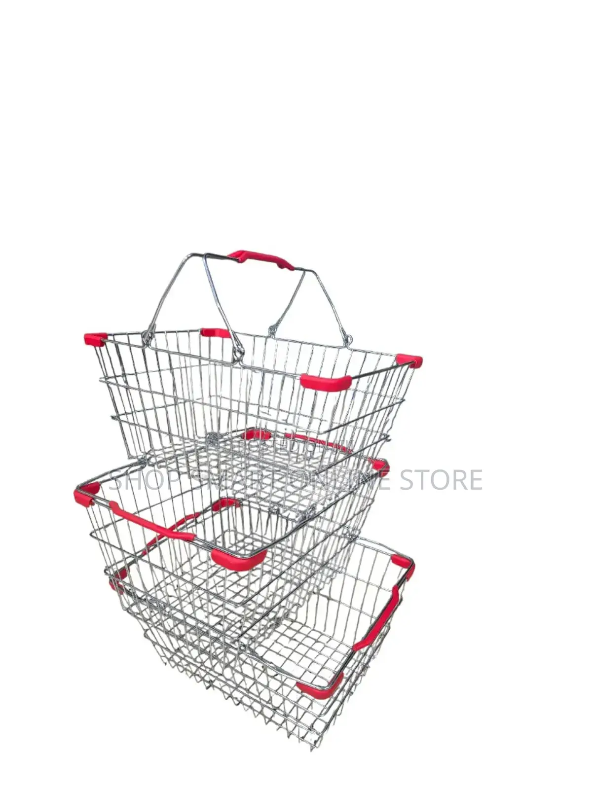 Metallic Shopping Basket Brand New