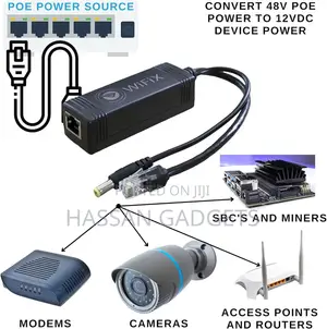 Active Poe Splitter | 48v to 12v | 2a Poe