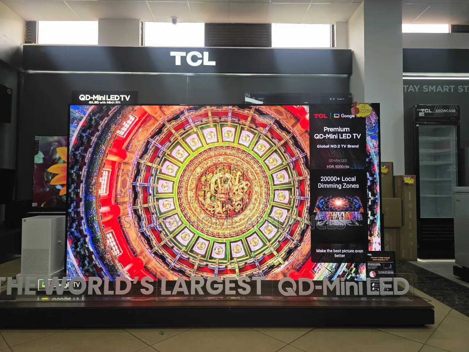 TCL 115inches Premium Qd-Miniled- Google Android Pro Tv at Discount