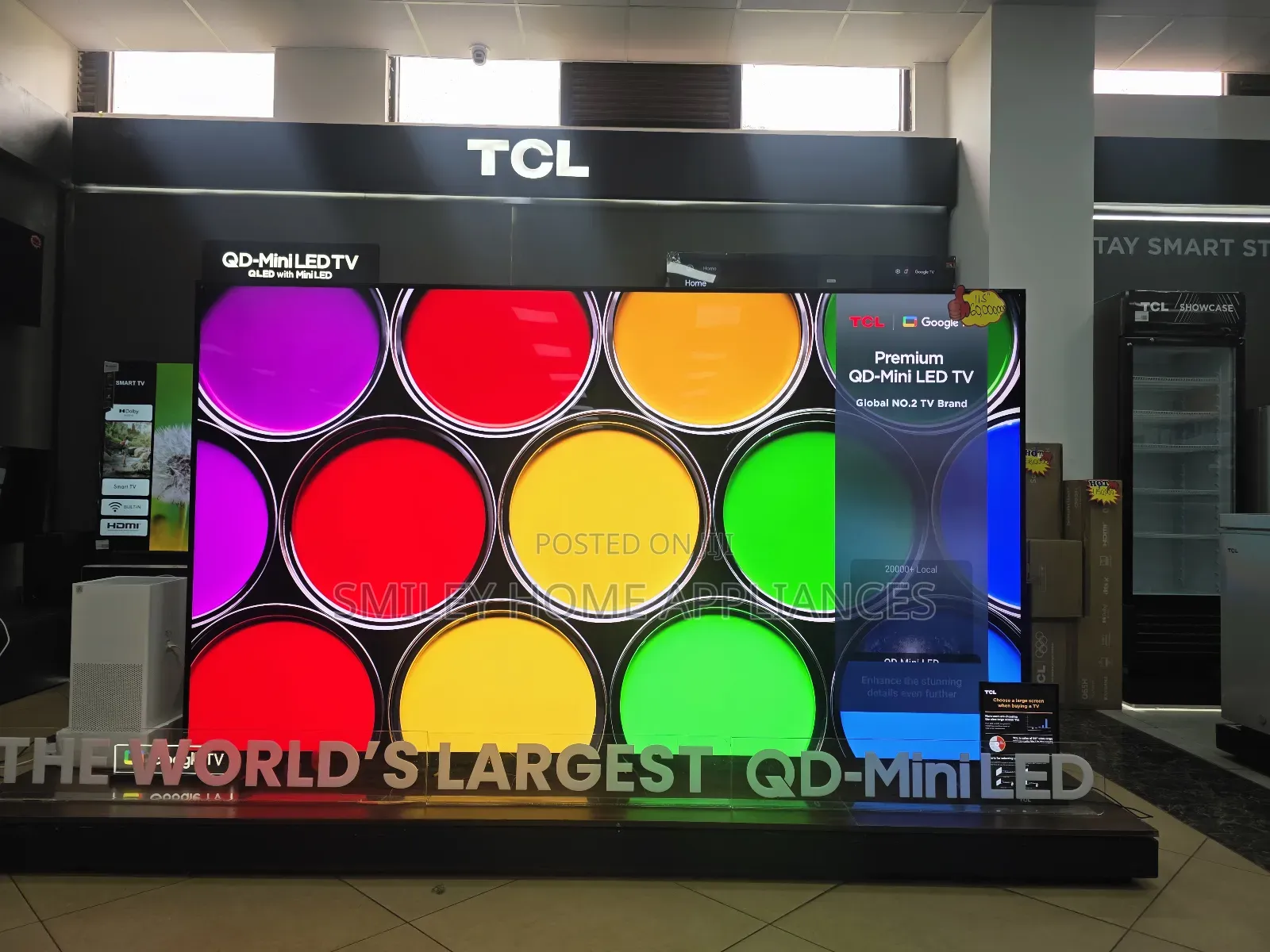 TCL 115inches Premium Qd-Miniled- Google Android Pro Tv at Discount