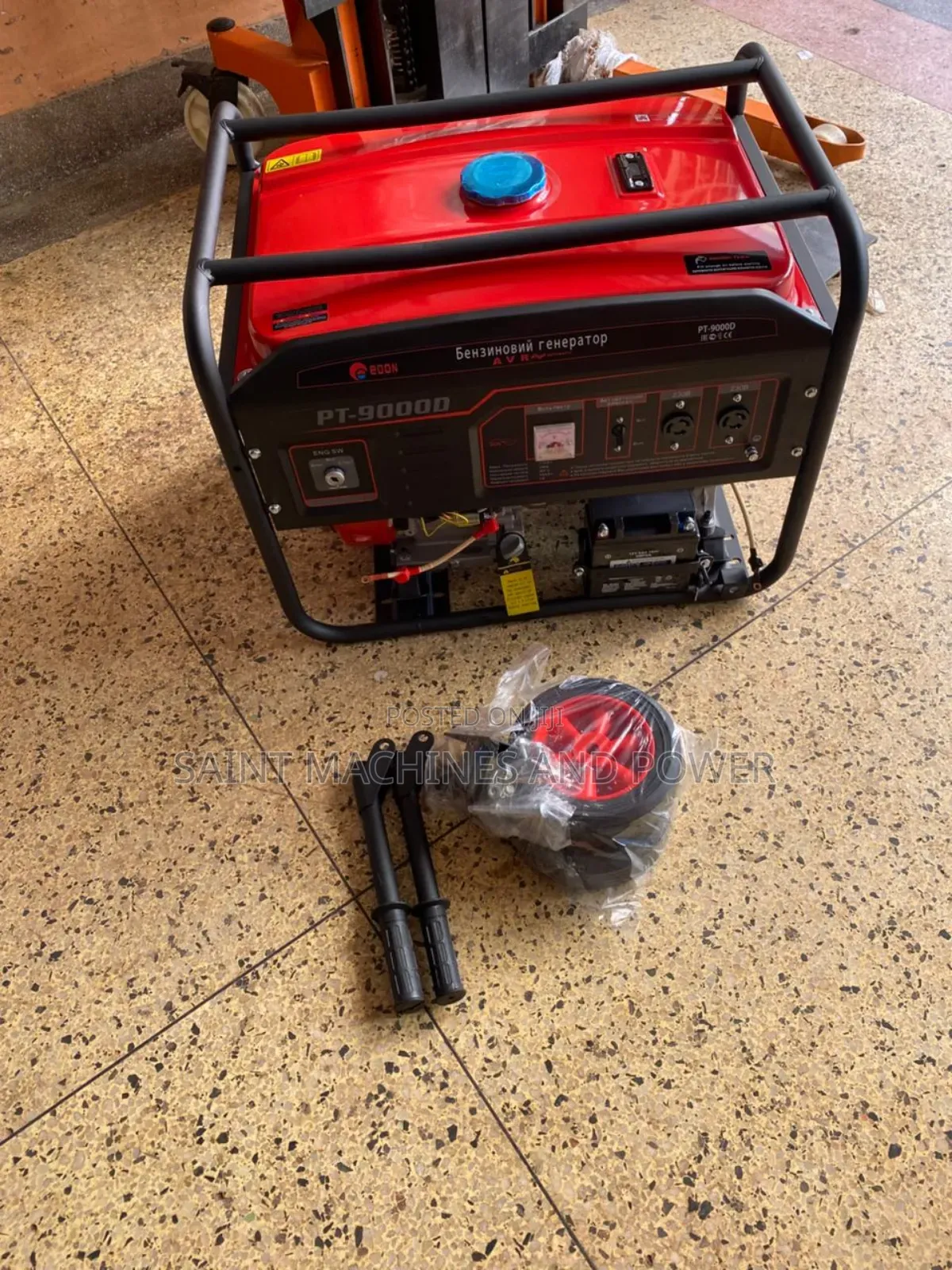 Gasoline Generator Pt-9000d 7.5