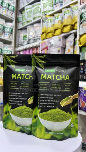 Macha Organic Powder ,Energy,Forcus ,Stress Relief ,Anti Aging, Detox