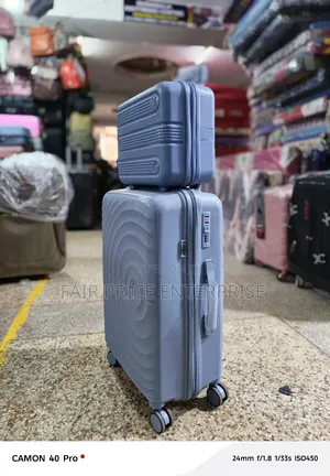 Noble Plastic Suitcase Small Size and Beauty Case