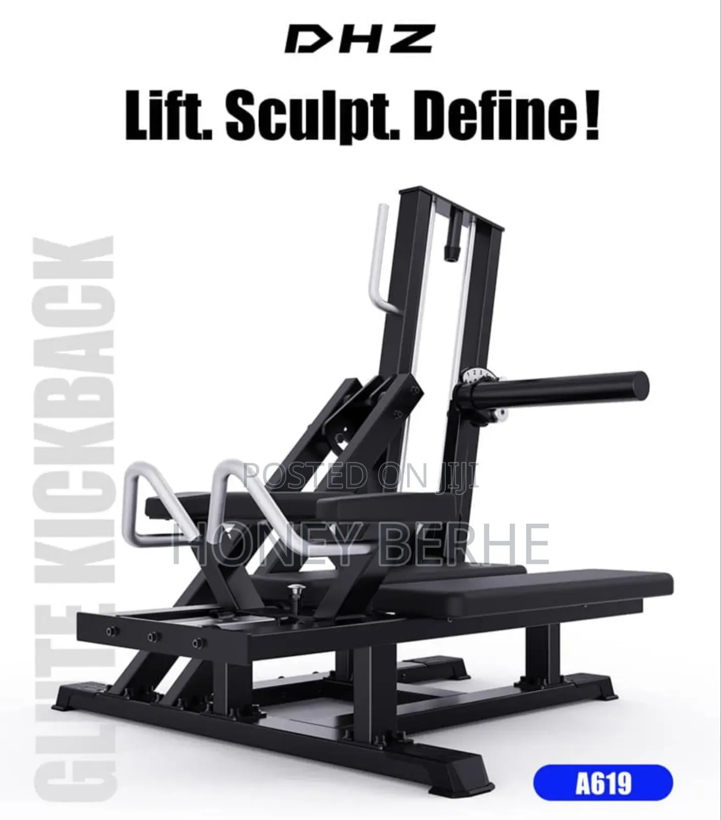 Glute Kickback Machine Model A619