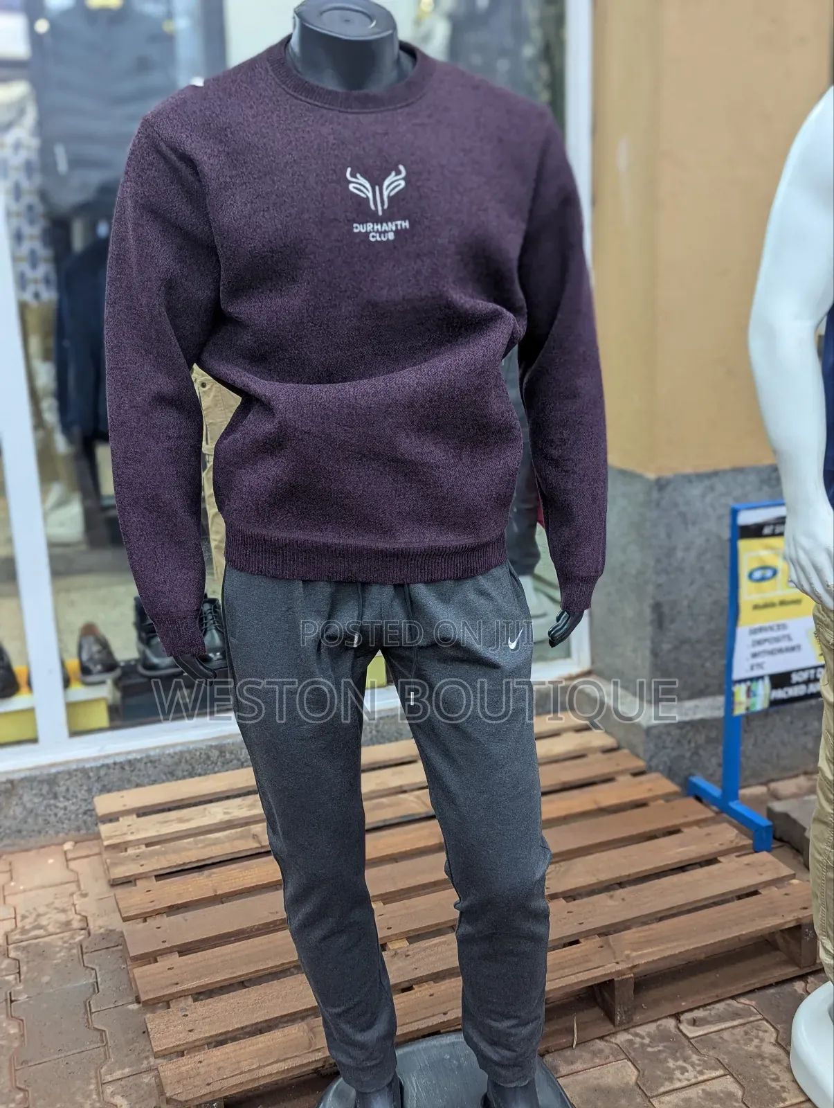 Round Neck Sweater at 35000/=