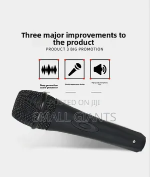 High Quality Metallic Vocals Microphone