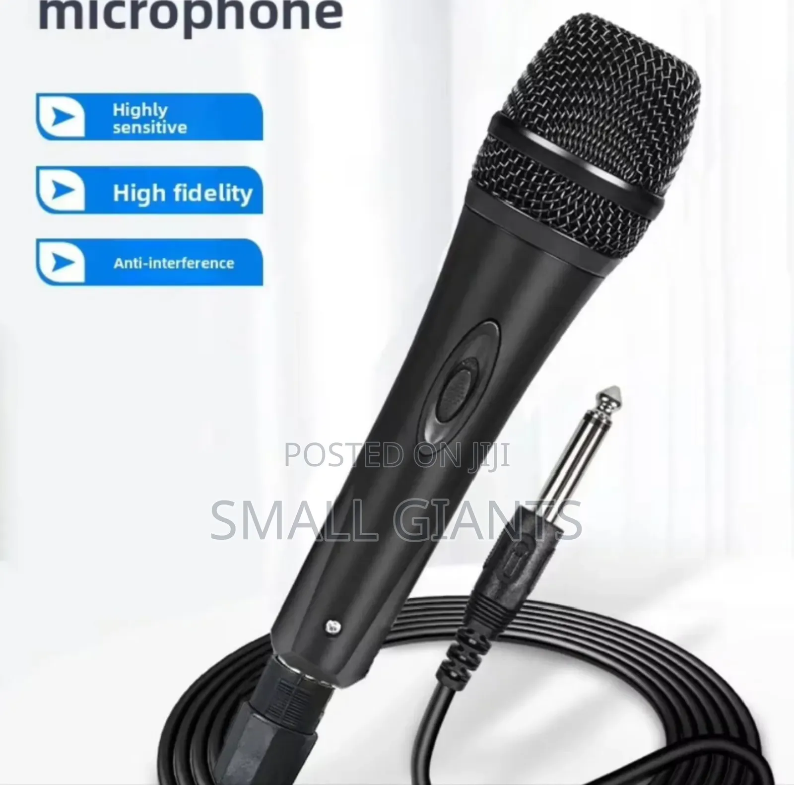 High Quality Metallic Vocals Microphone