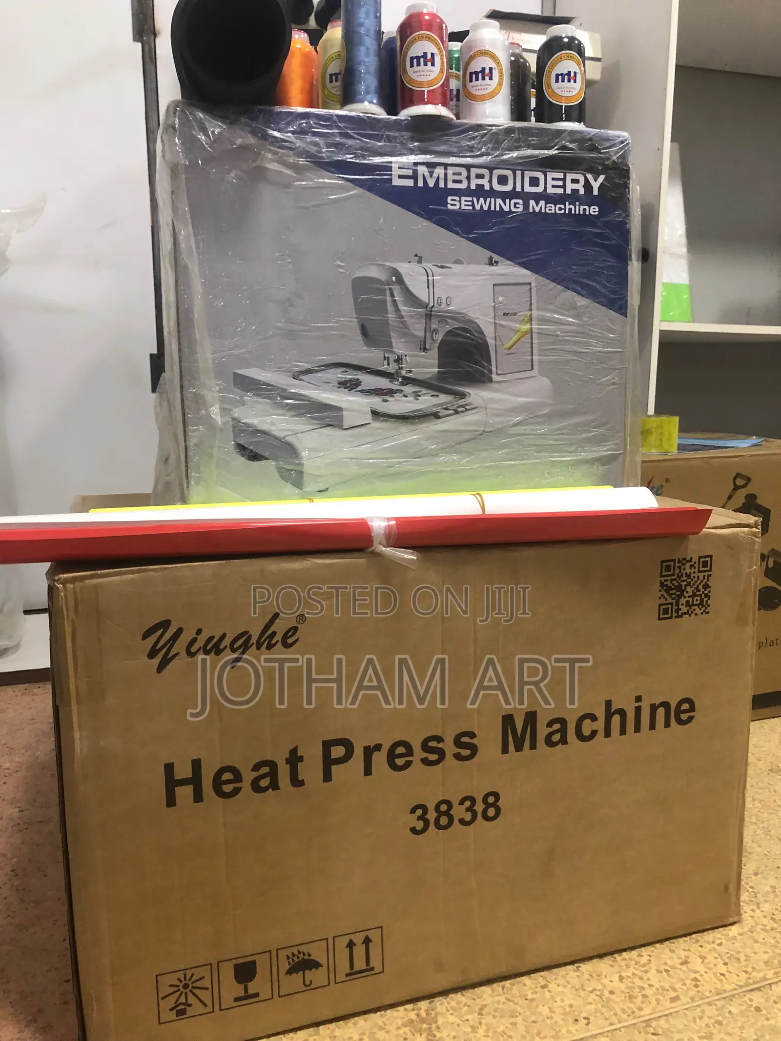 Embroidery Machines Heat Press 3838
