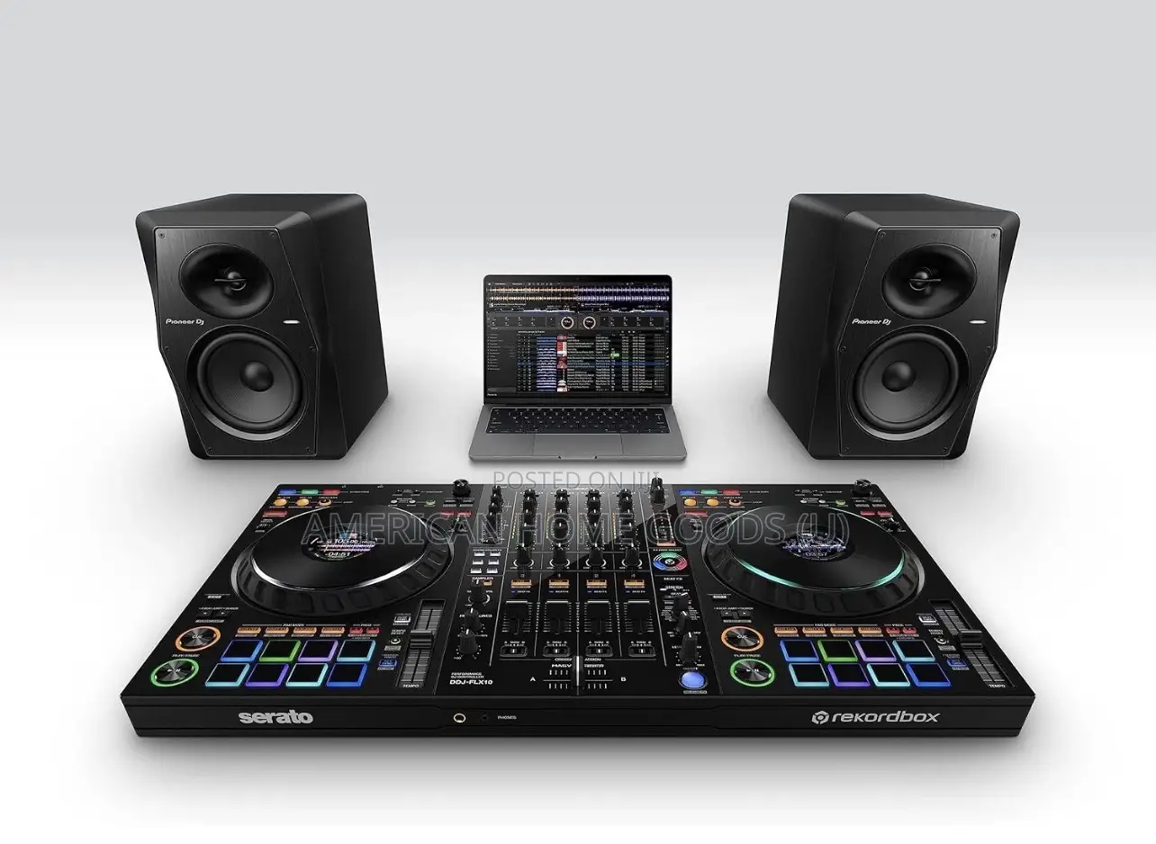 Pioneer DDJ-Flx10 4-Deck Dj Controller W/ Rekordbox