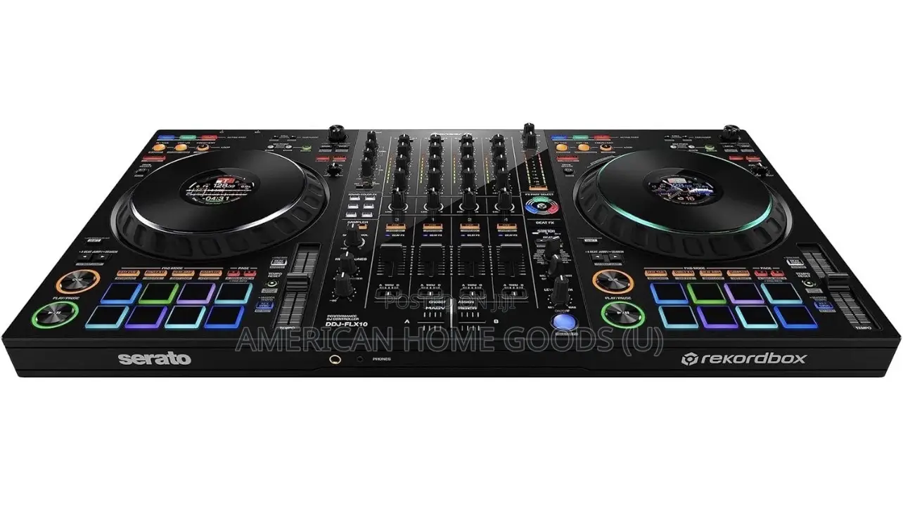 Pioneer DDJ-Flx10 4-Deck Dj Controller W/ Rekordbox