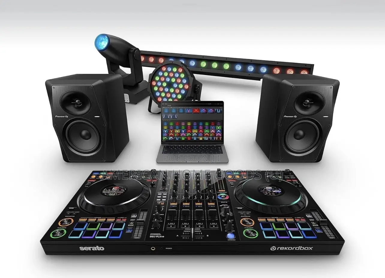 Pioneer DDJ-Flx10 4-Deck Dj Controller W/ Rekordbox