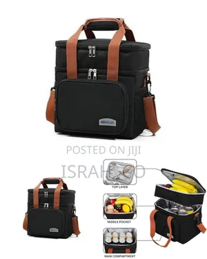 Brivilas Dual-compartment Insulated Lunch Bag / Cooler Bag