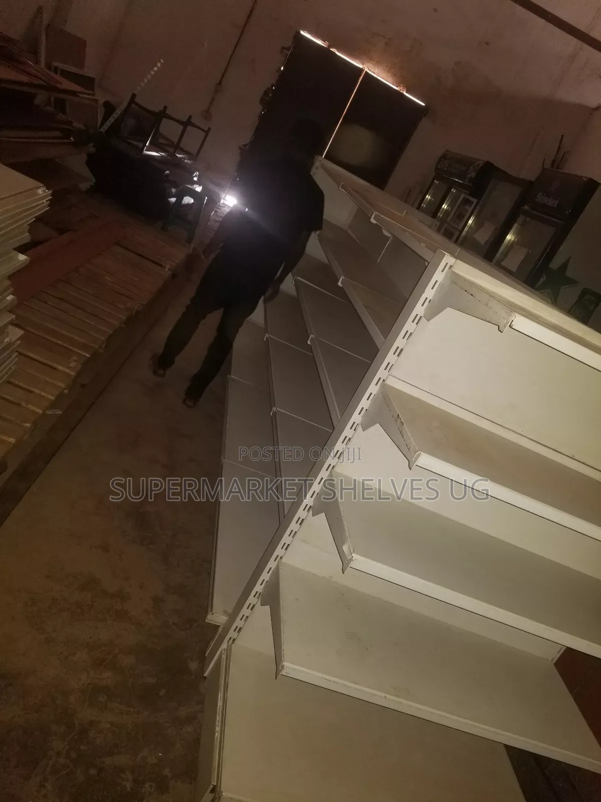 Supermarket Shelves Double 1meter on Sale at 