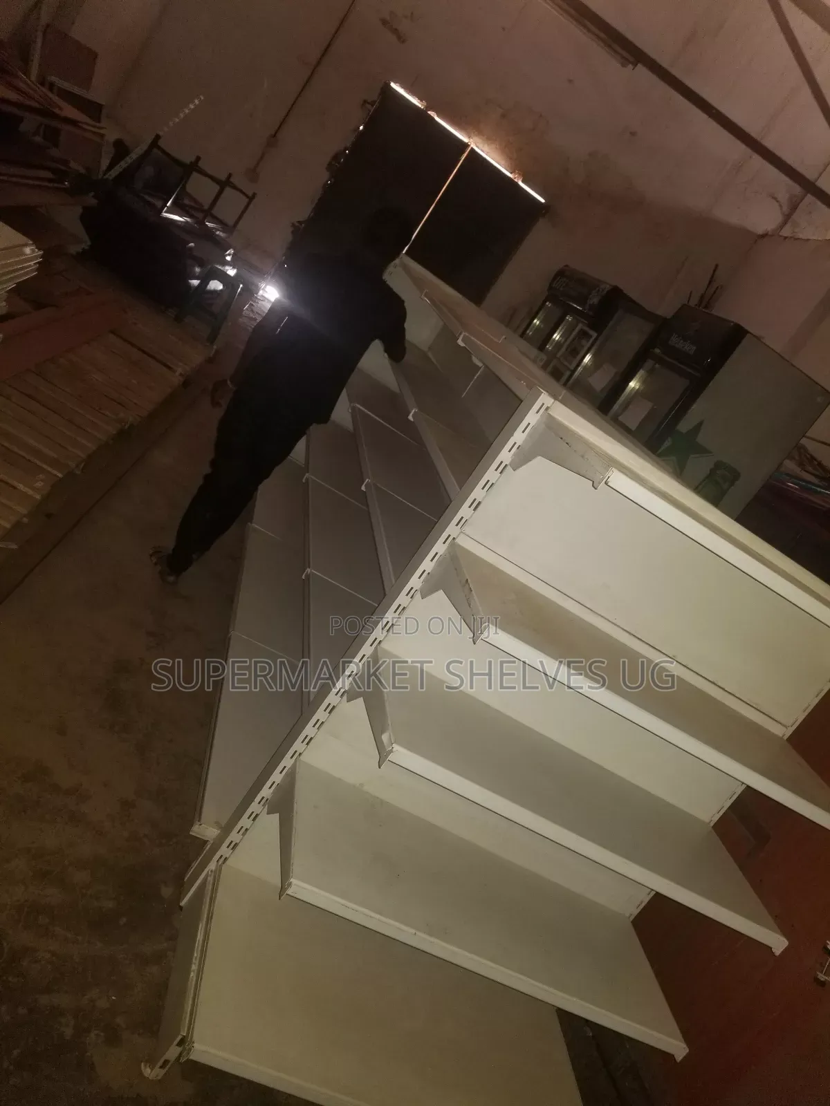 Supermarket Shelves Double 1meter on Sale at 