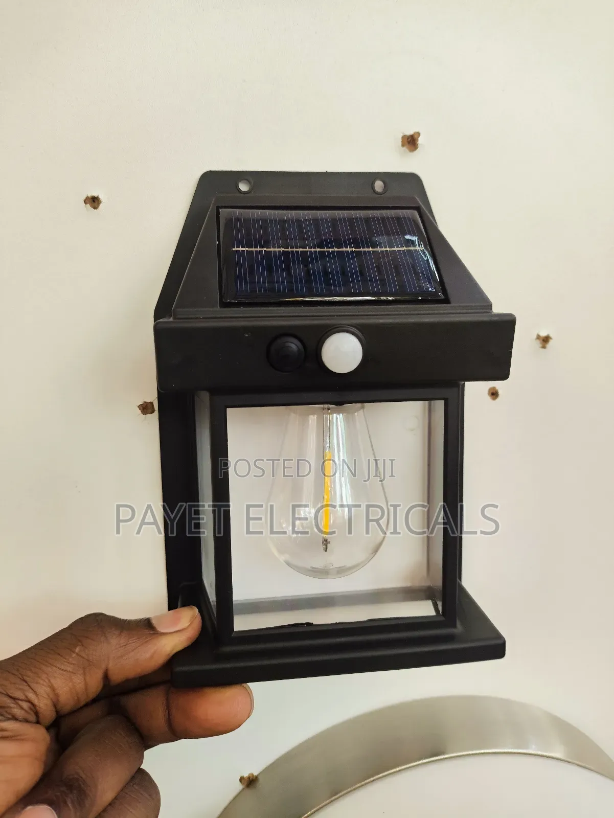 Solar Garden Wall Lamp