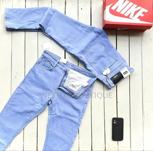 Sky Blue Premium Quality Original Non Fading Jeans