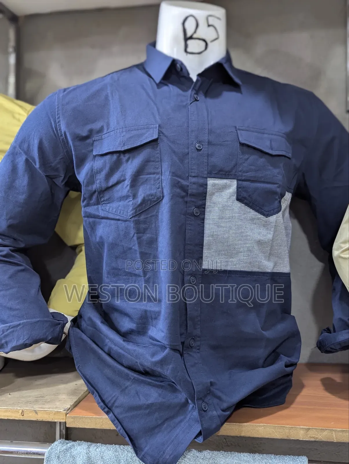 Men's Long Sleeve Cargo Shirts With All Sizes M to XXL