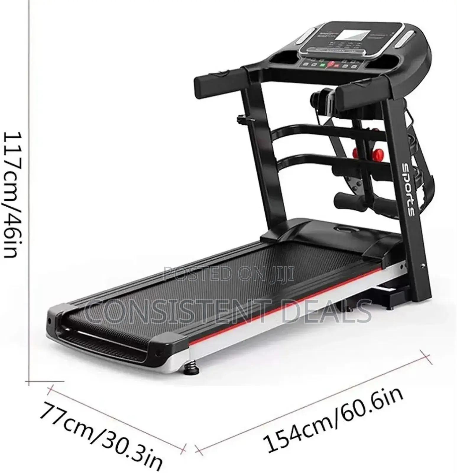 Treadmill Household Multifunctional Foldable Walk Jogging Machine