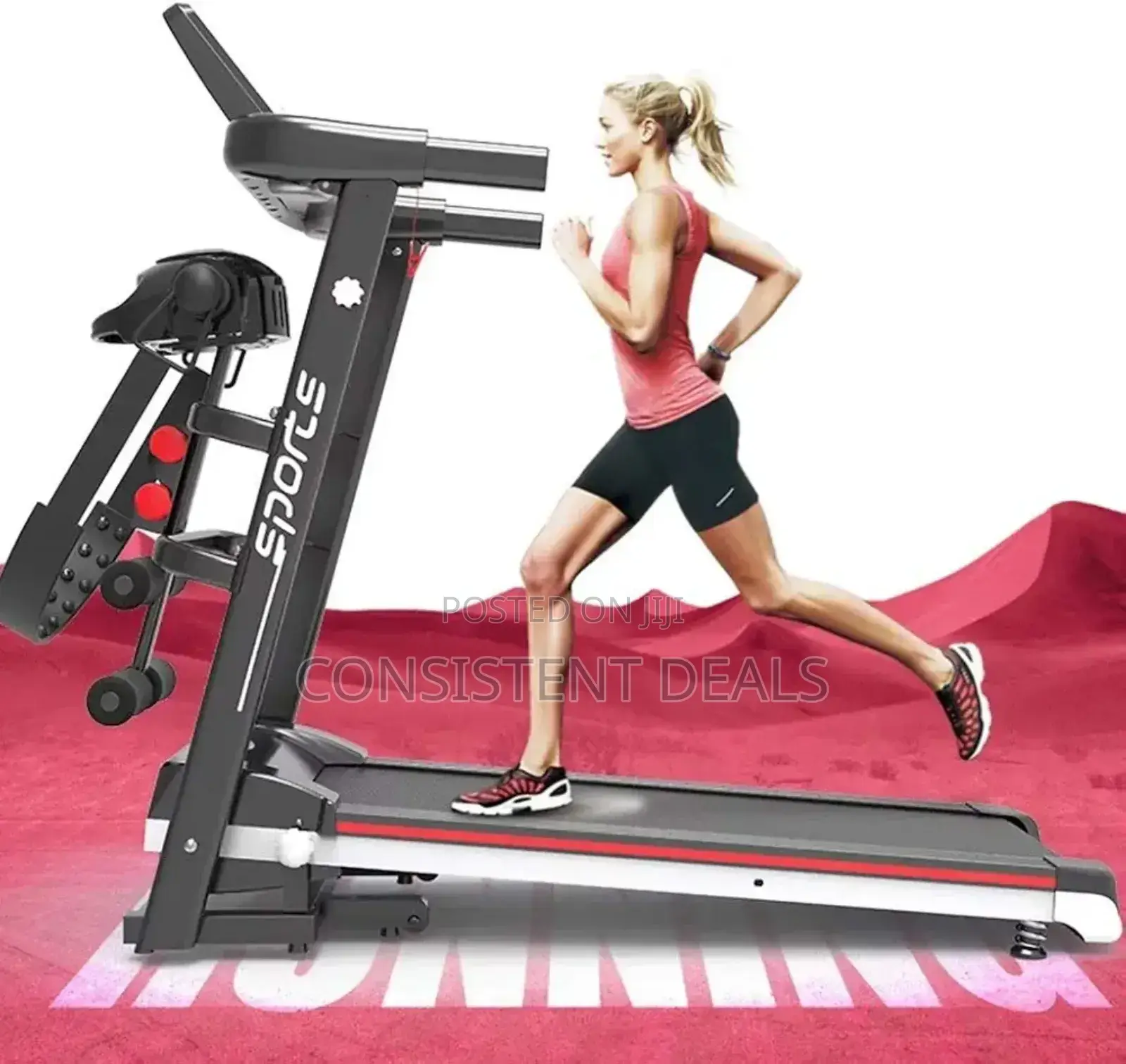 Treadmill Household Multifunctional Foldable Walk Jogging Machine