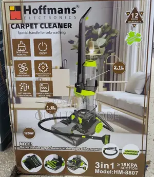 Hoffmans Carpet Cleaner 3 in 1 Hm -8807