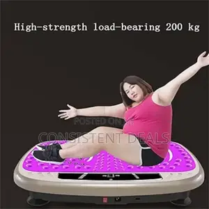 Ultra Slim Vibration Plate Exercise Machine, 3 Programs + 99 Levels