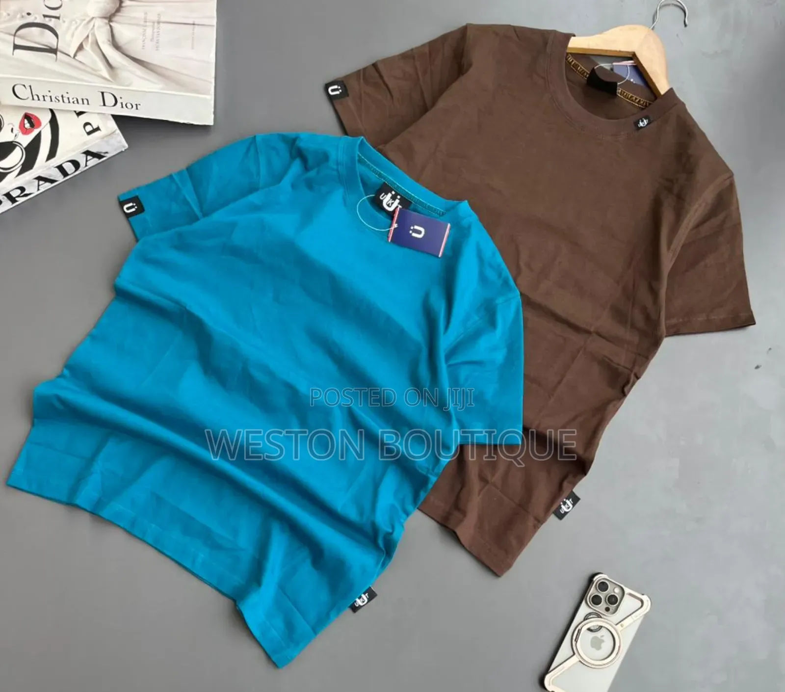 Pure Cotton Men's Short Sleeve Original Non Fading T Shirts Round Neck