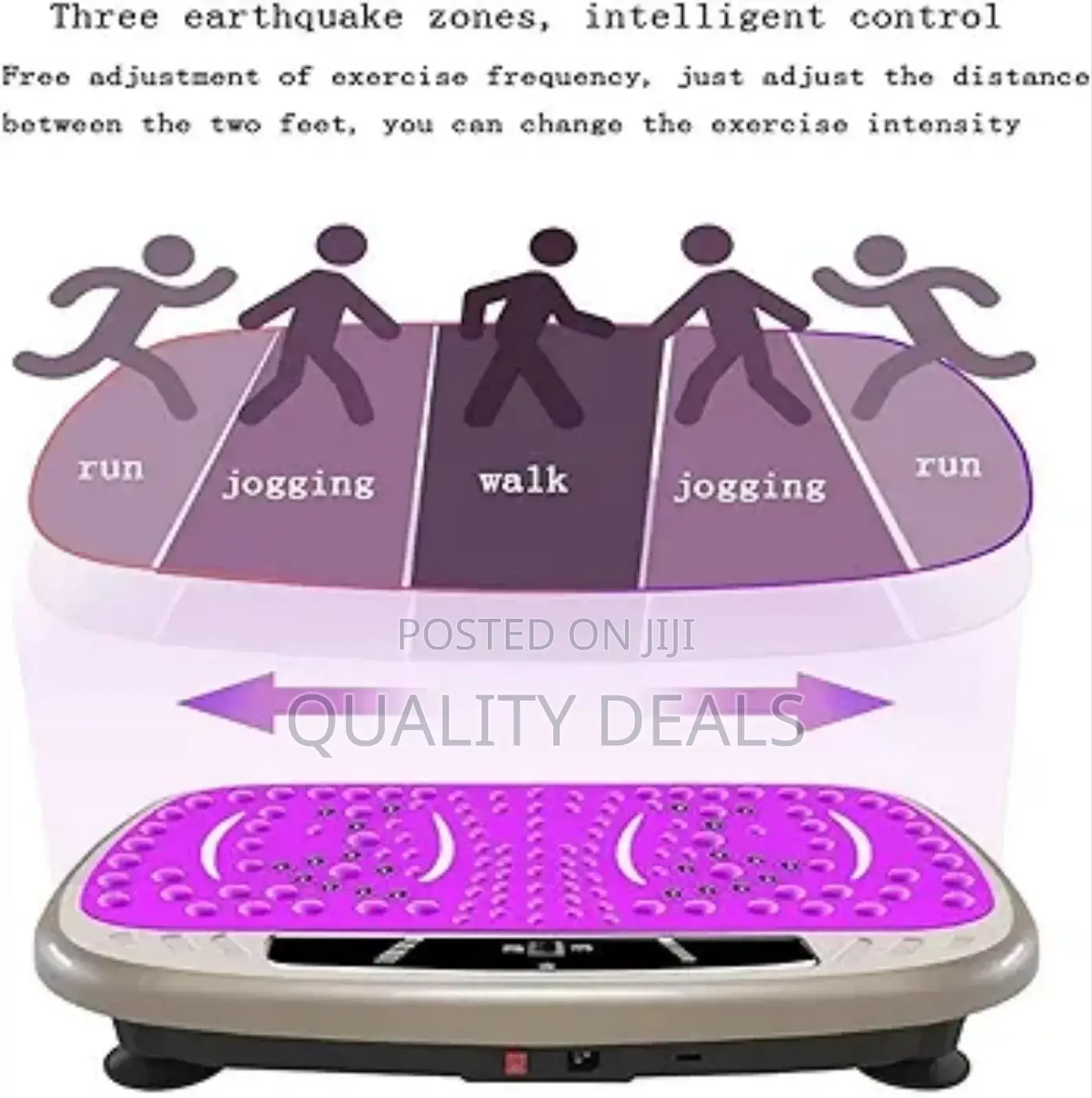 Ultra Slim Vibration Plate Ab Exercise Machine