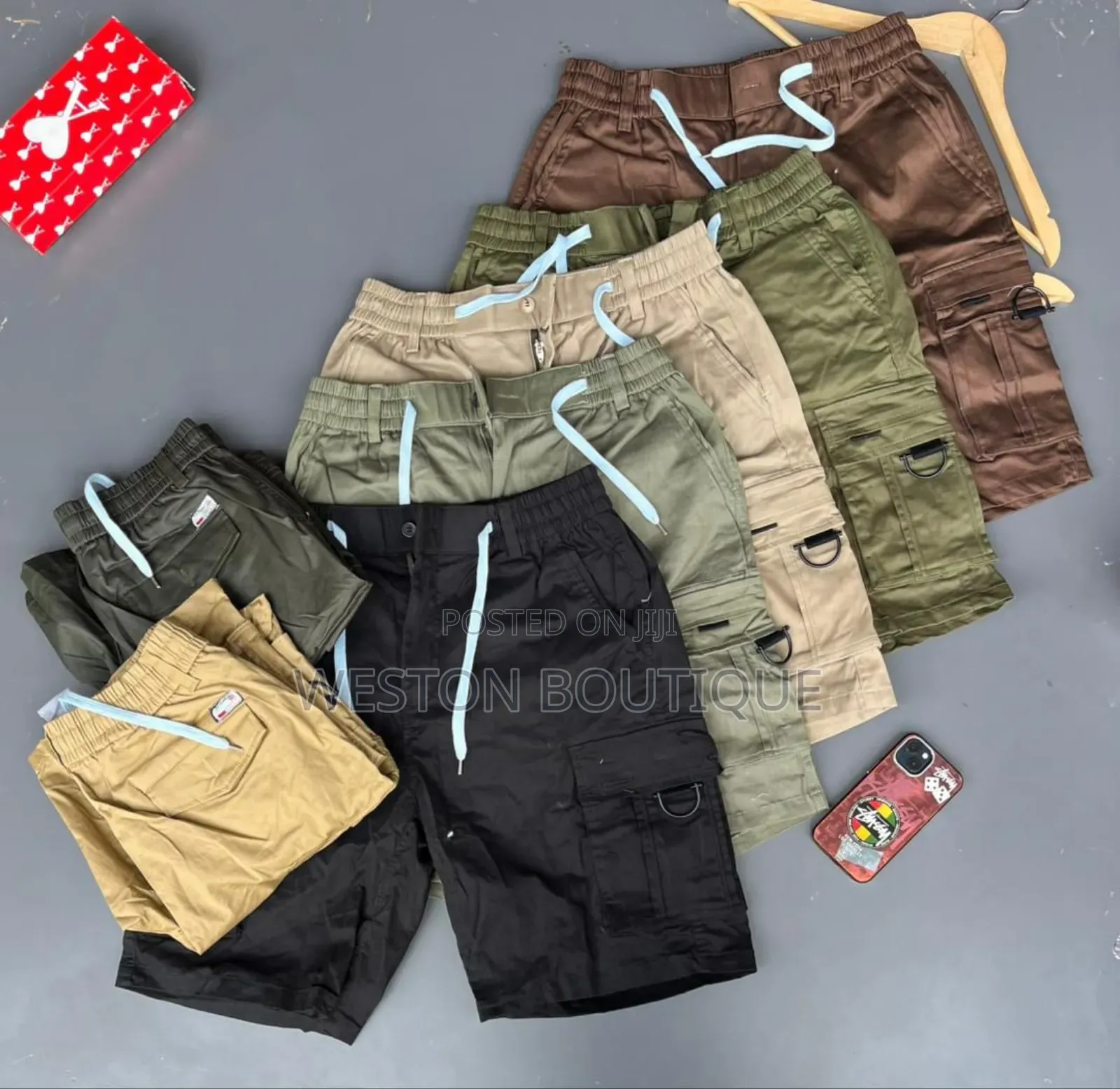 Men's Original Non Fading Short Cargo Pants
