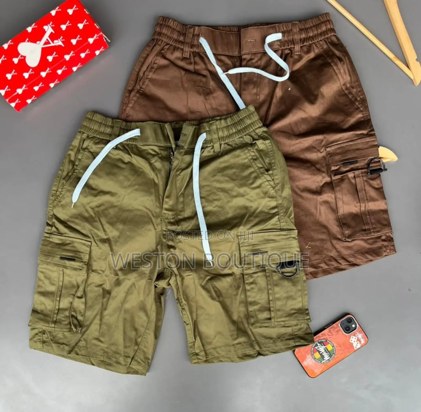 Men's Original Non Fading Short Cargo Pants