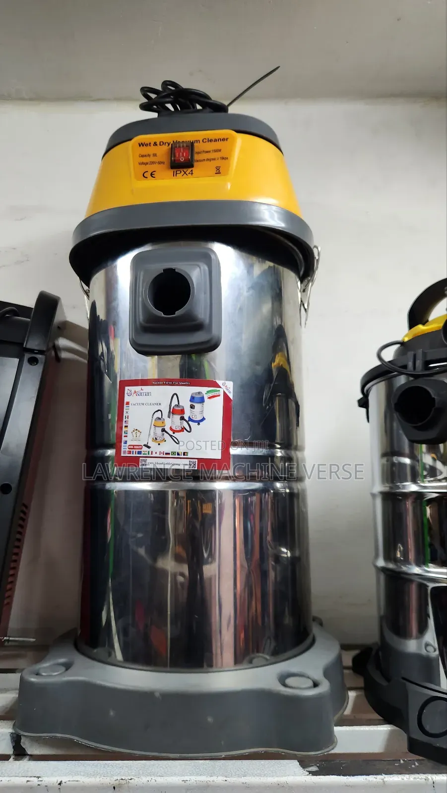 Vacuum Cleaner 50l Wet and Dry