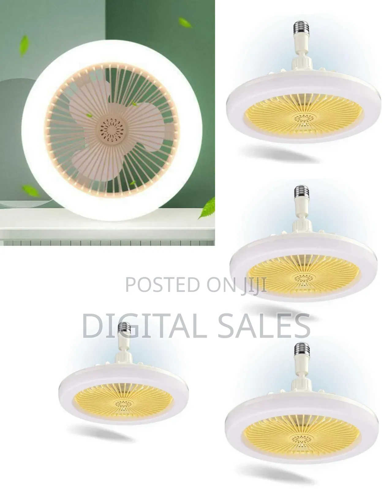 Multi-function Led Aromatherapy Fan Light