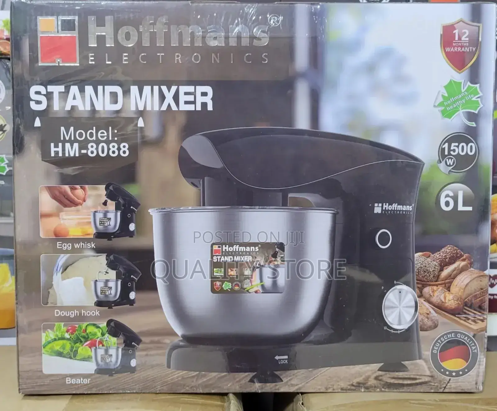 Hoffmans Stand Mixer 6 L Hm-8088