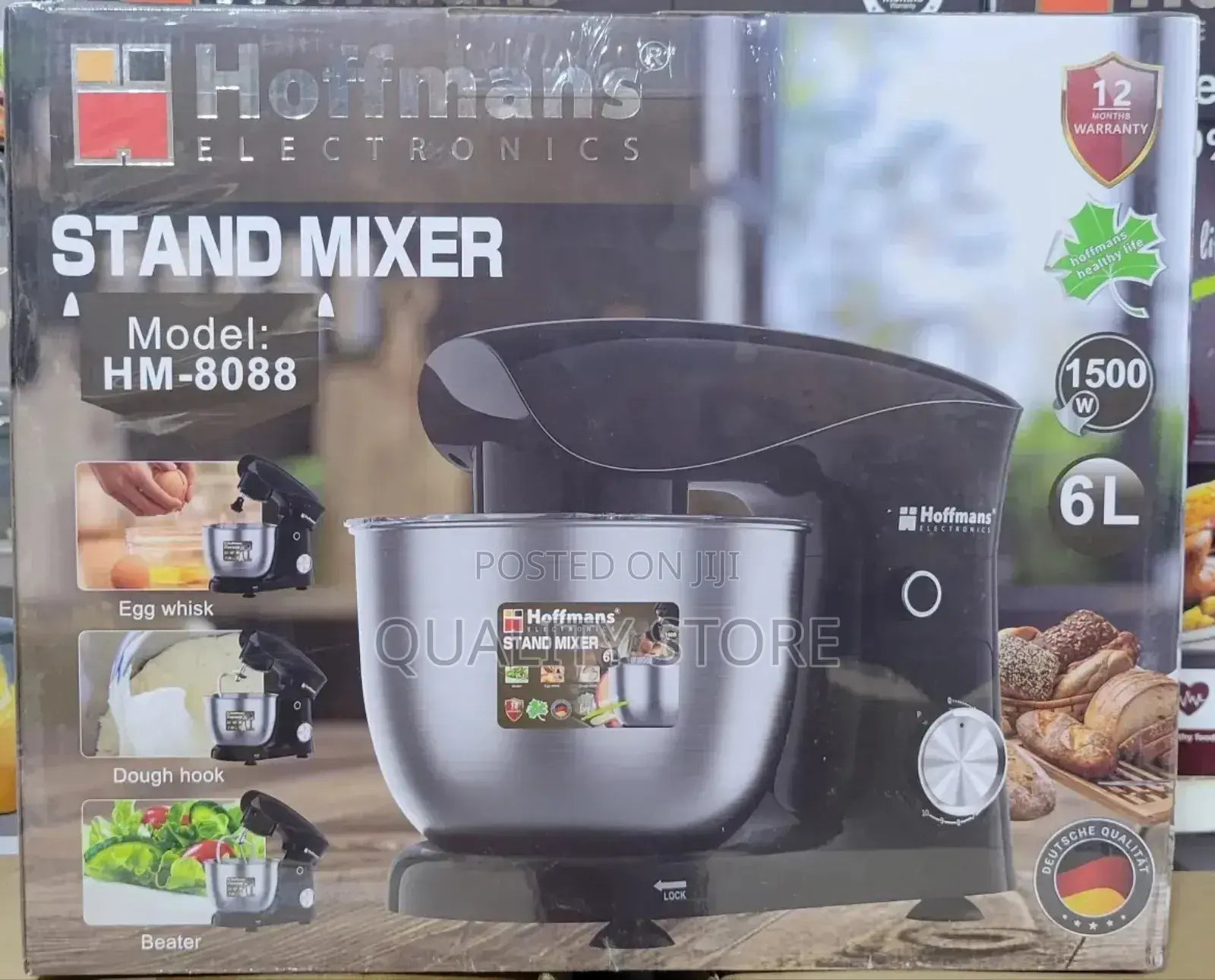 Hoffmans Stand Mixer 6 L Hm-8088