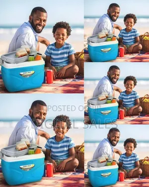 Pinnacle Portable Cooler (Or Ice Chest) With an Integrated Handle.