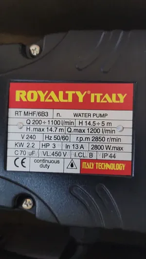 Surface Water Pump 3hp 3inch Royalty