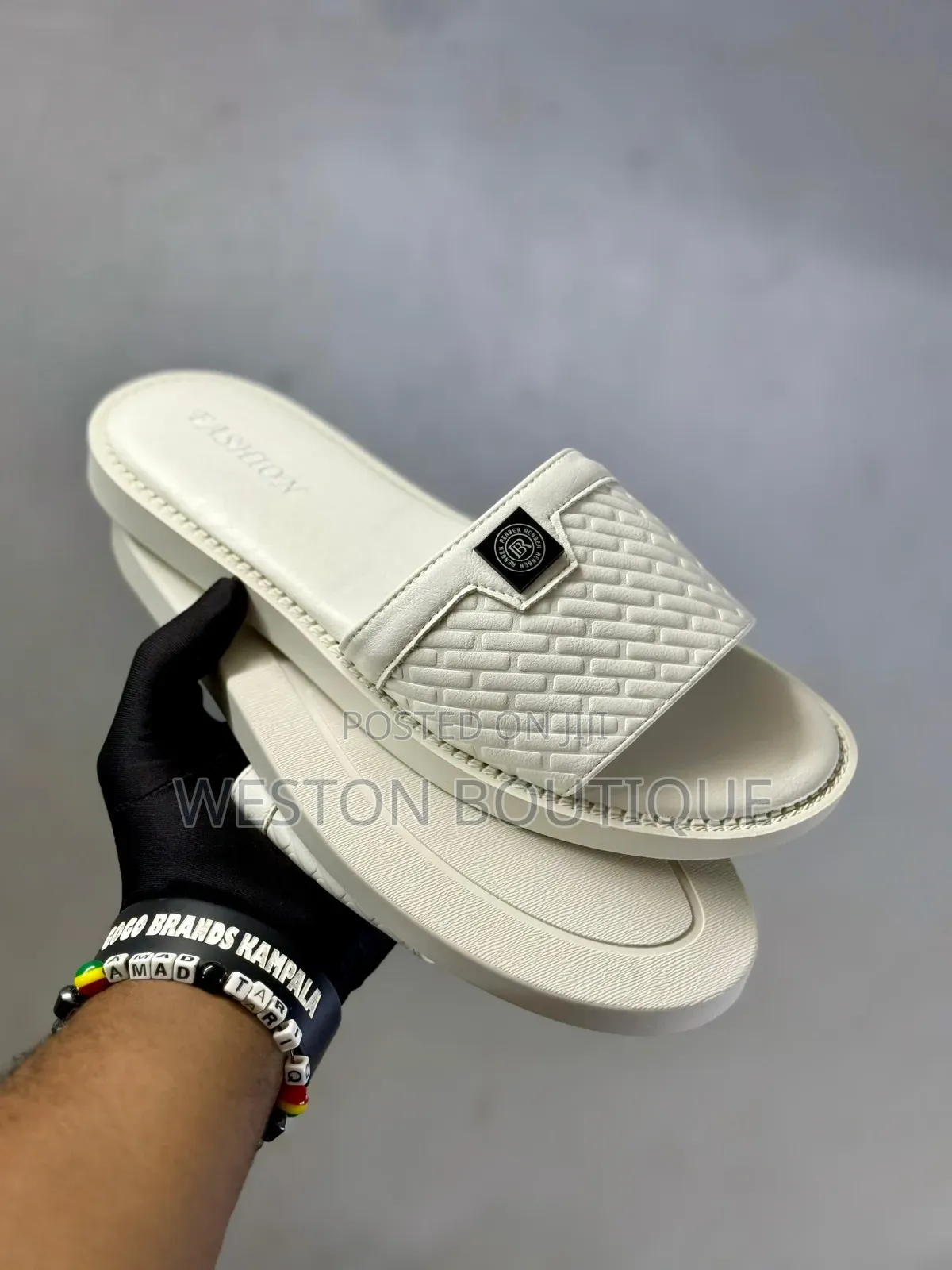 Original Men's Leather Pull on Sandals