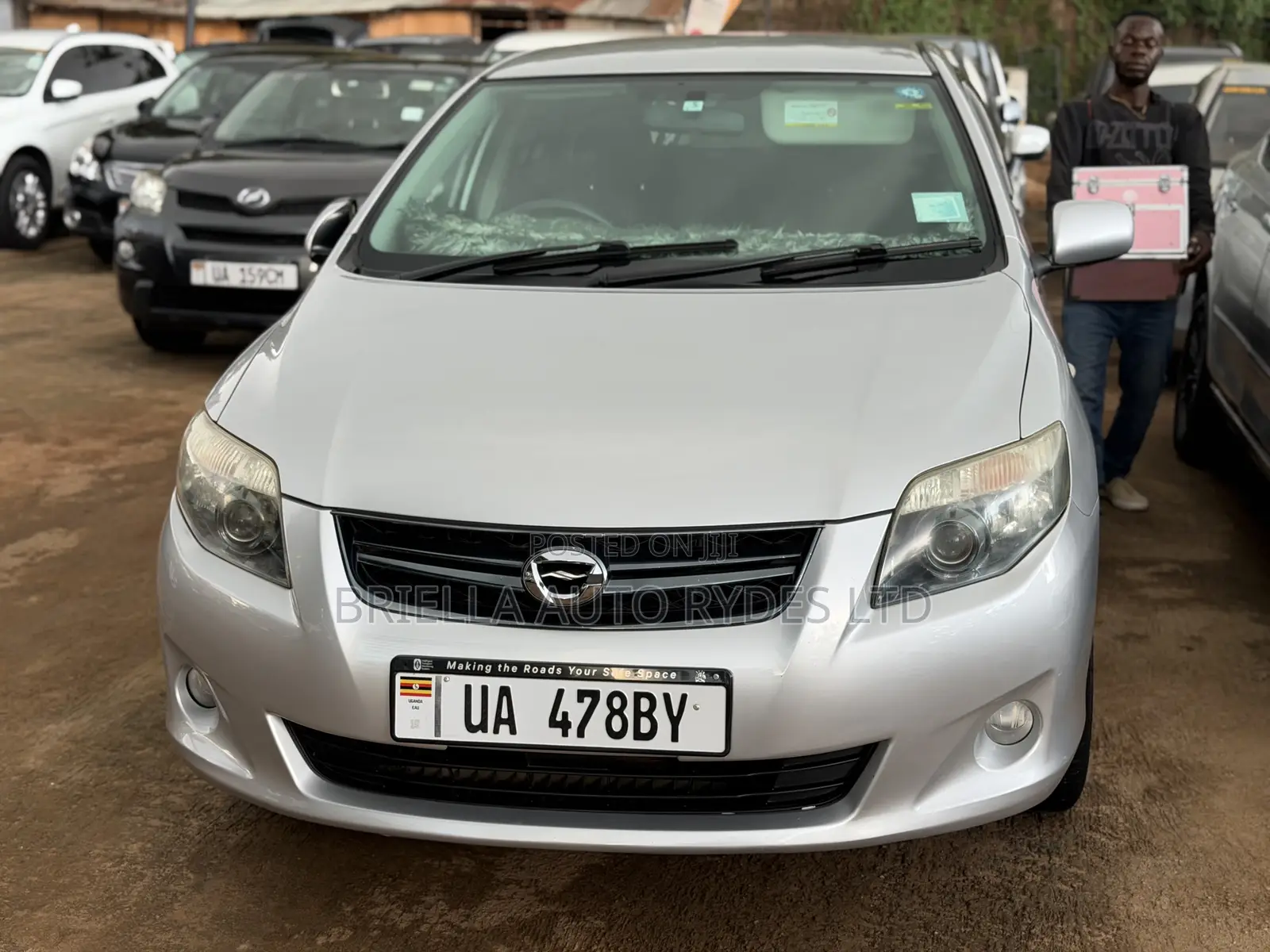 Toyota Corolla Fielder 2010 Silver