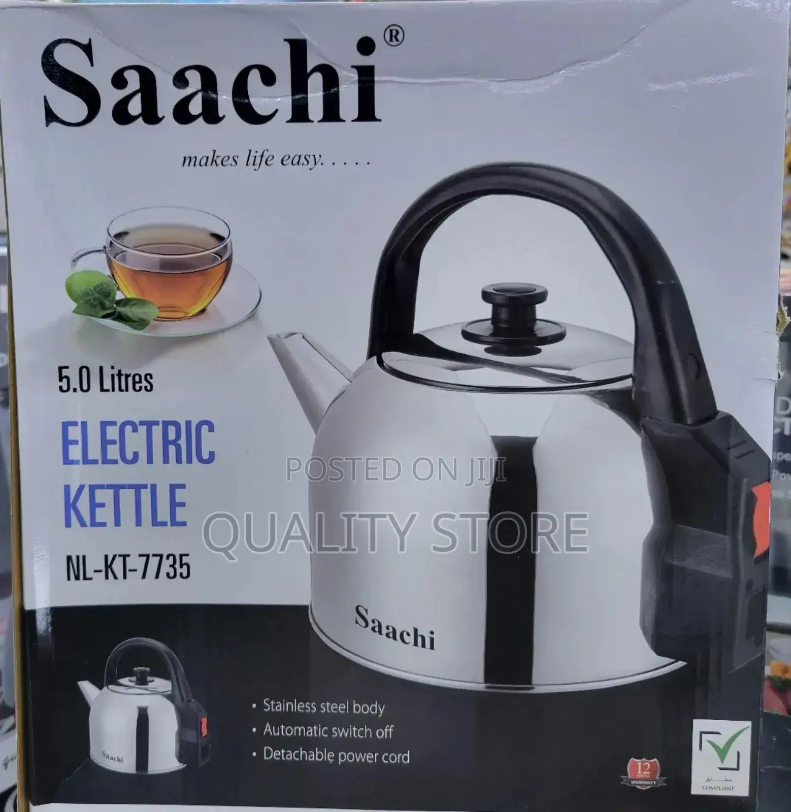 Saachi Electric Kettle 5l Nl-Kt-7735