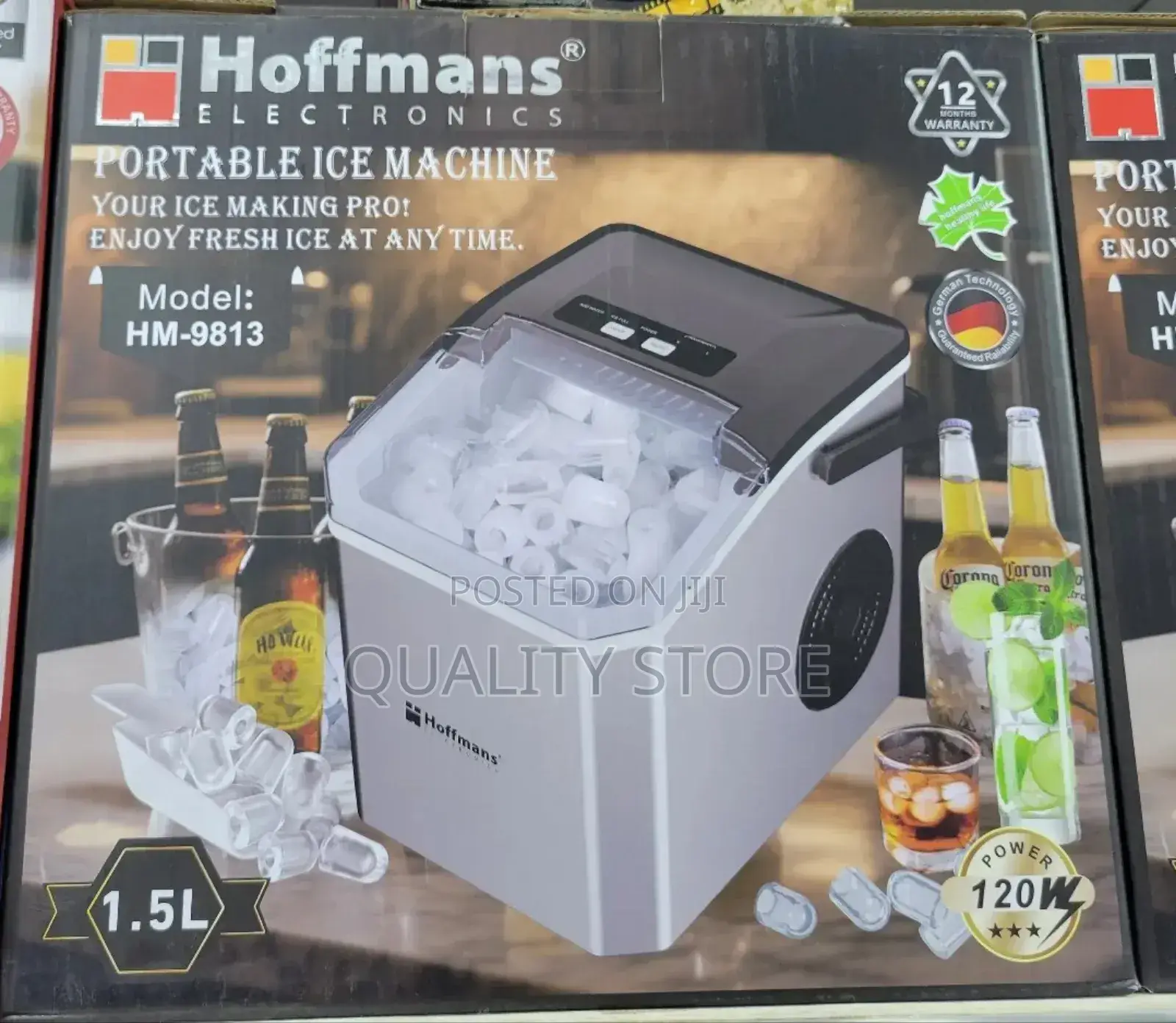 Hoffmans Portable Ice Machine Hm 9813