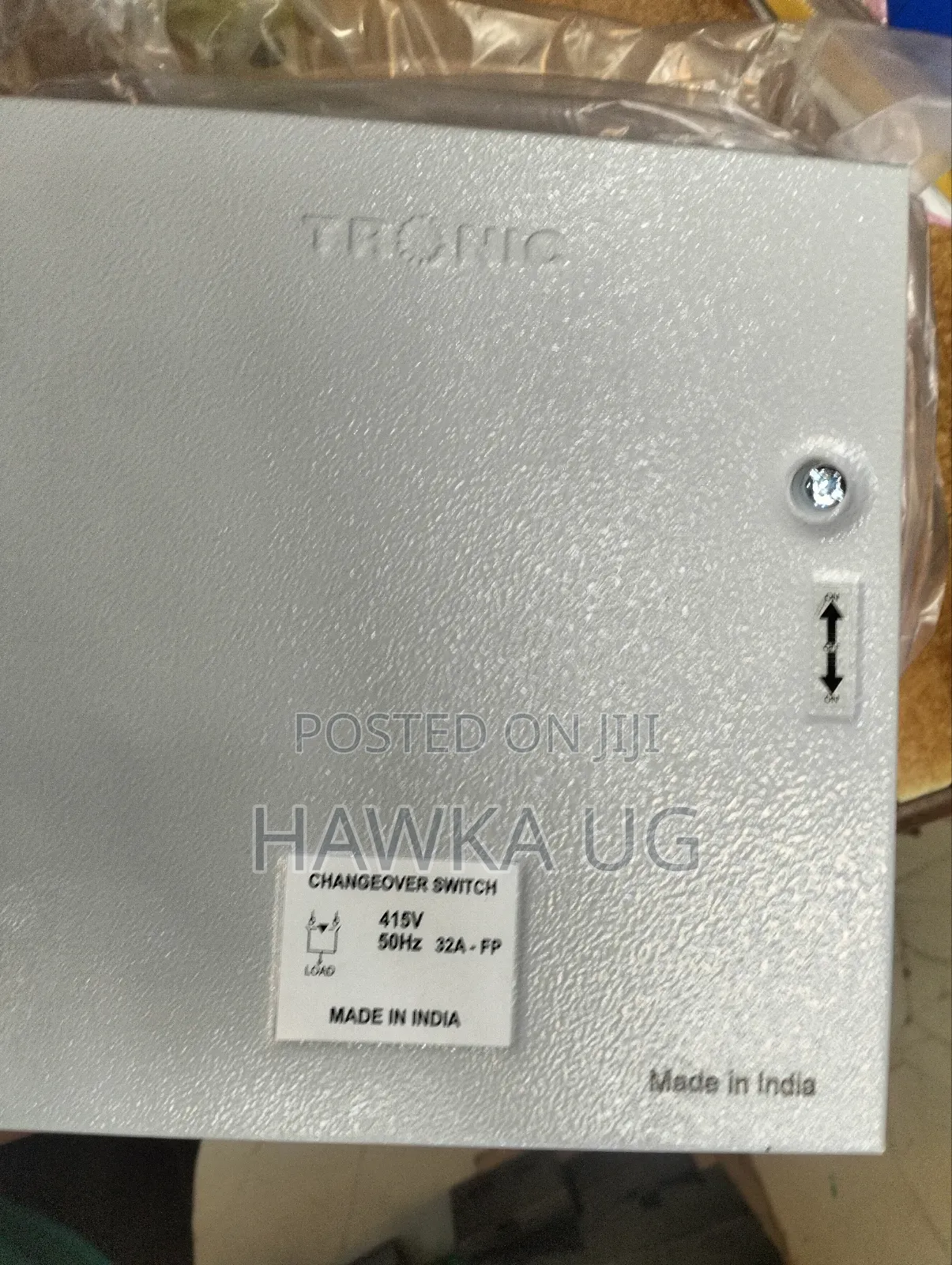 32a Change Over Switch Single