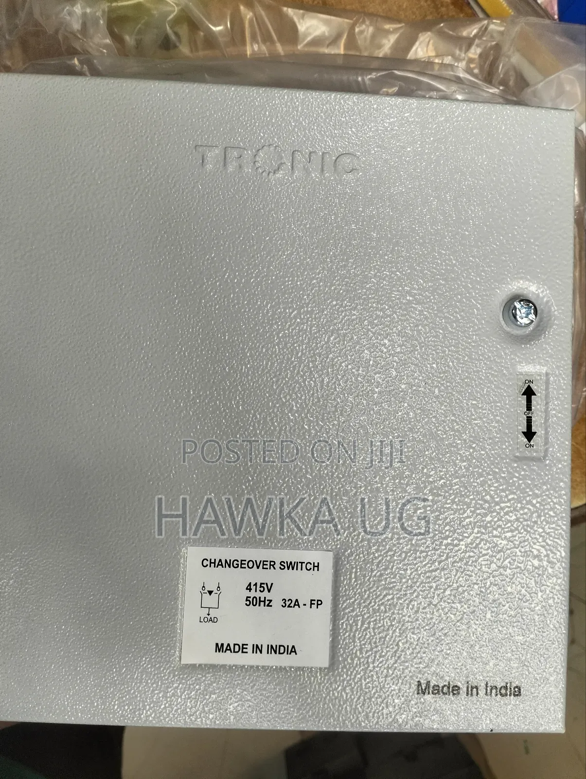 32a Change Over Switch Single