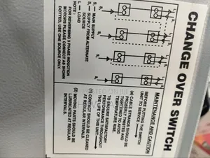 32a Change Over Switch Single