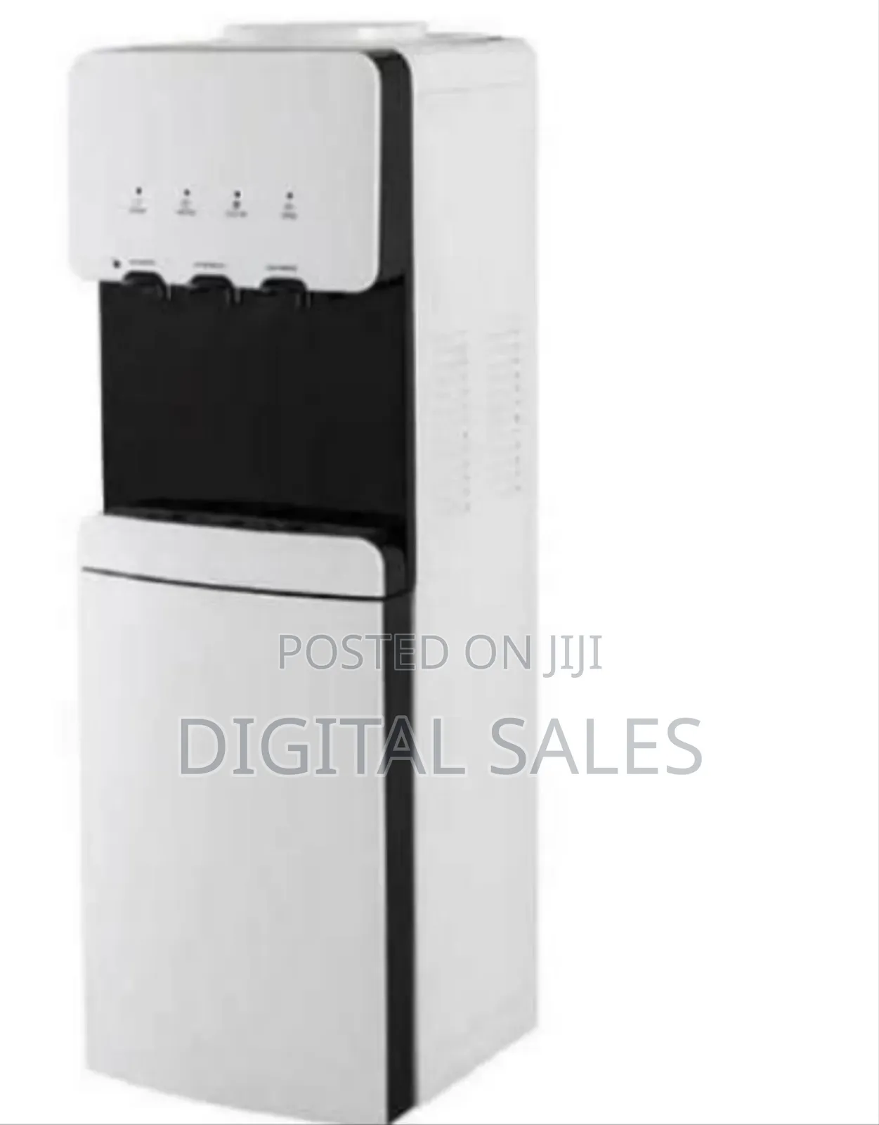 Elegant Water Dispenser With Refrigerator and Child Safety Lock