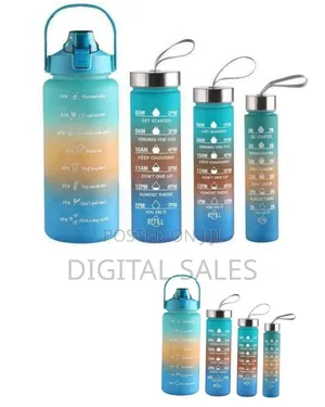 Set of 4 Water Bottles