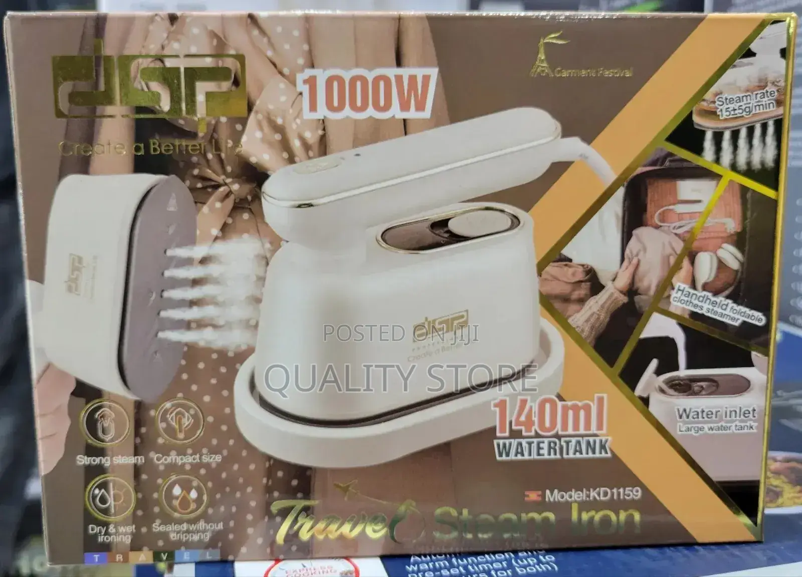 DSP Hand Held Steamer Iron Kd1159
