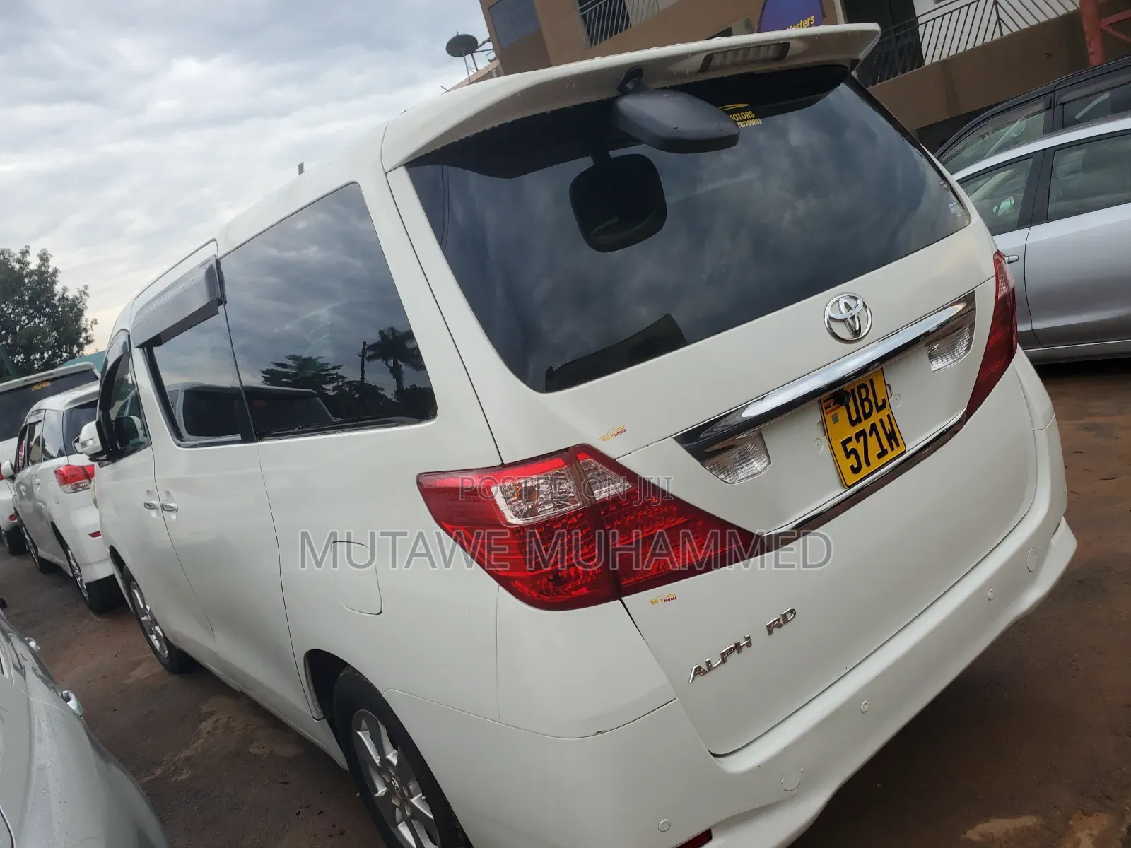 Toyota Alphard 2008 White