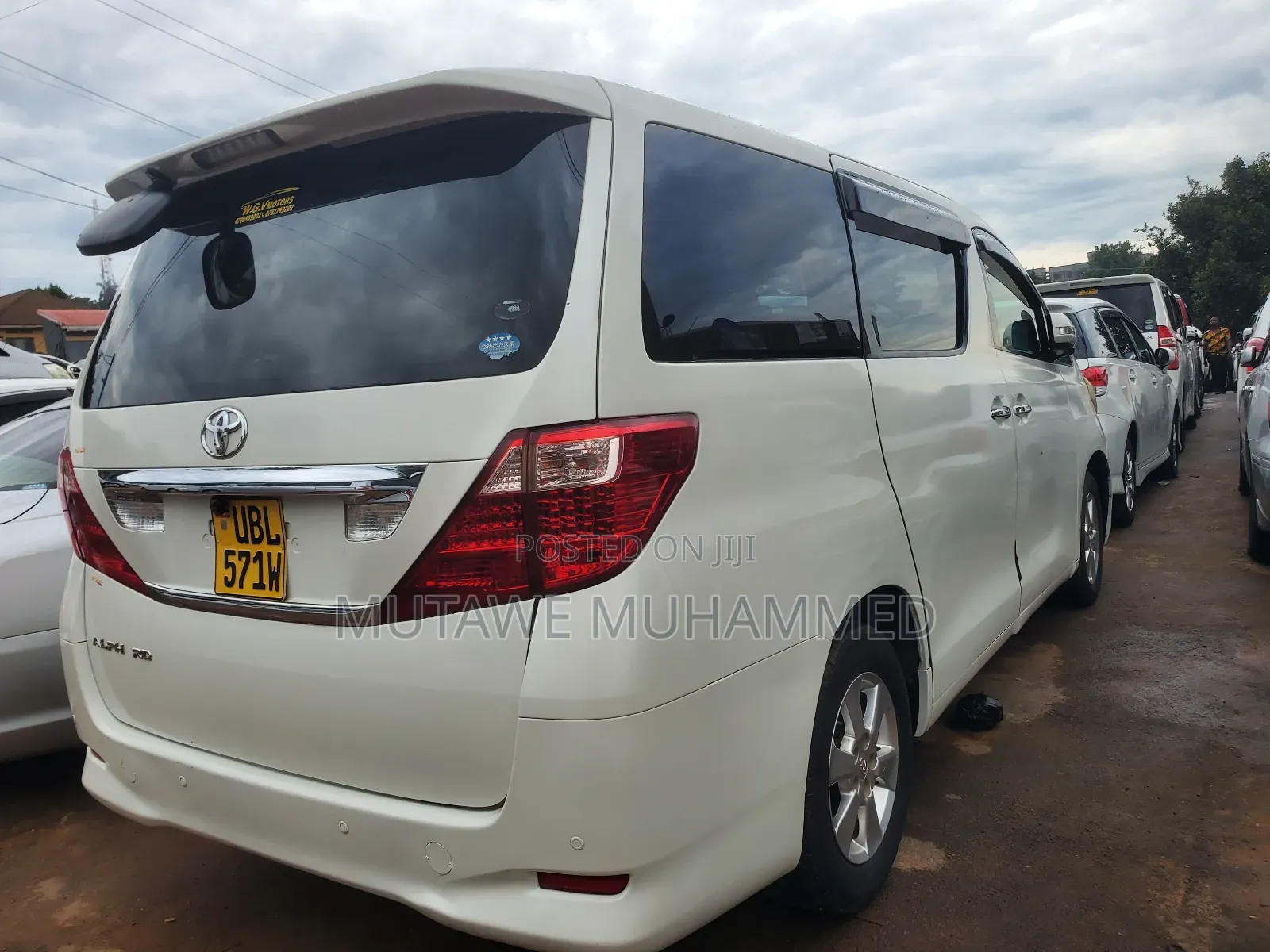 Toyota Alphard 2008 White